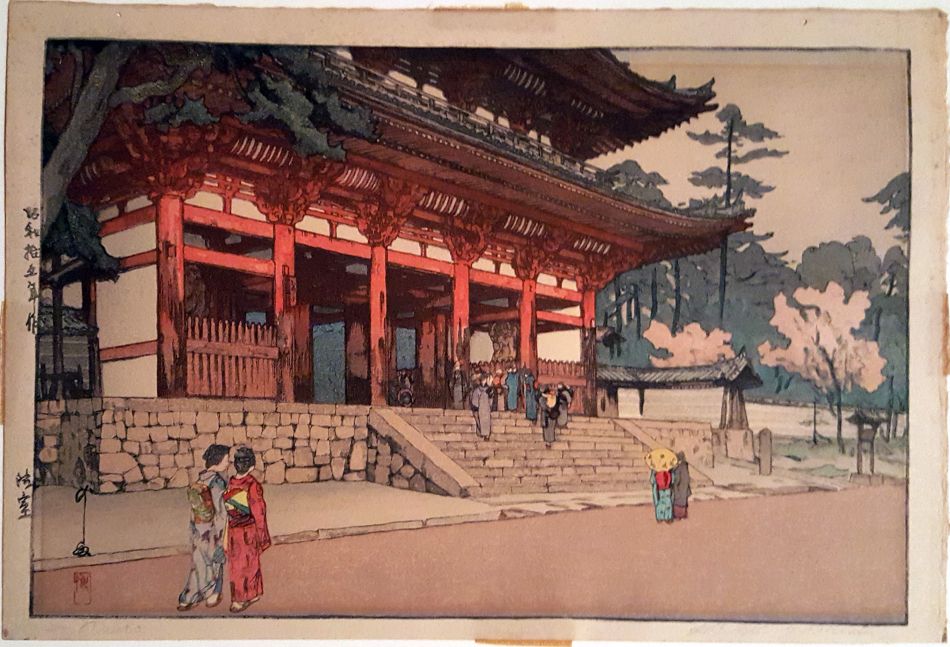 Omuro by Hiroshi Yoshida